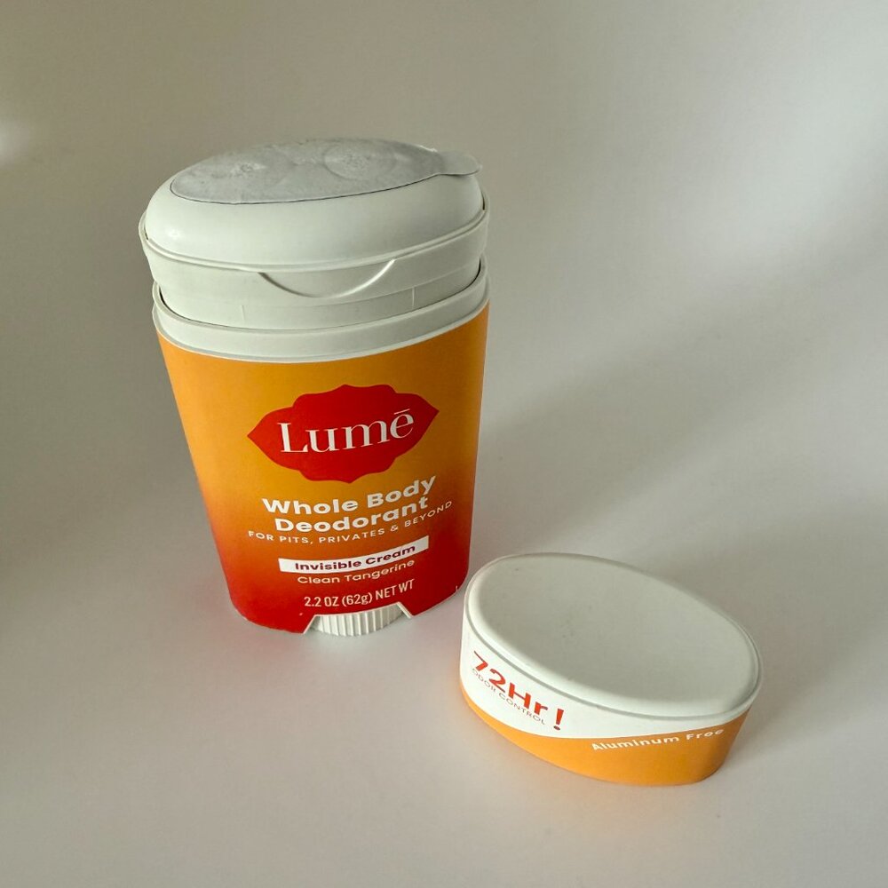 Lume Clean Tangerine Cream Stick Deodorant - Picture 3 of 4
